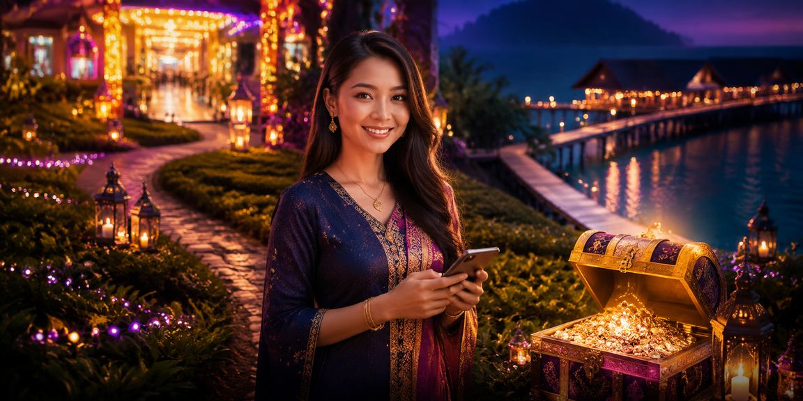 Pengguna menikmati pengalaman kasino langsung mko88 pada telefon mudah alih di Sabah